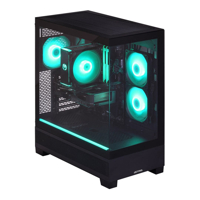 Actina 5901443440161 PC AMD Ryzen™ 7 5700X 16 GB DDR4-SDRAM 1 TB SSD NVIDIA GeForce RTX 5060 Midi Tower Black