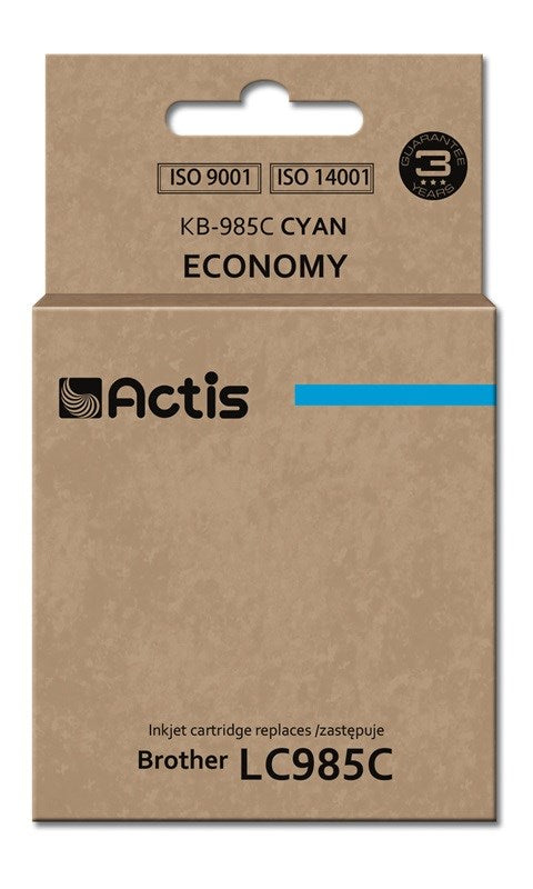Actis KB-985C Ink (replacement for Brother LC985C; Standard; 19,5 ml; cyan)