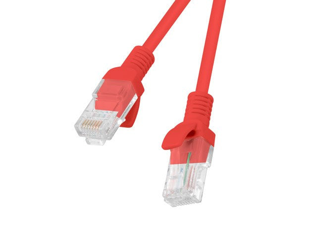 LANBERG PATCHCORD UTP CAT.5E 30M RED