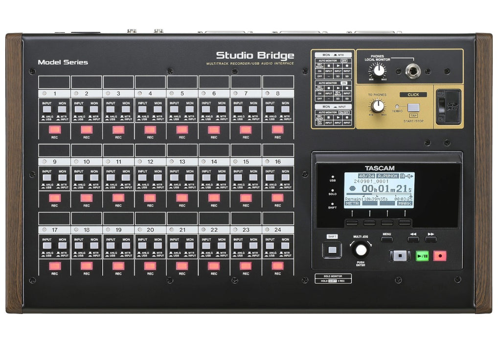 Tascam Studio Bridge - 24-track audio recorder / audio/MIDI interface