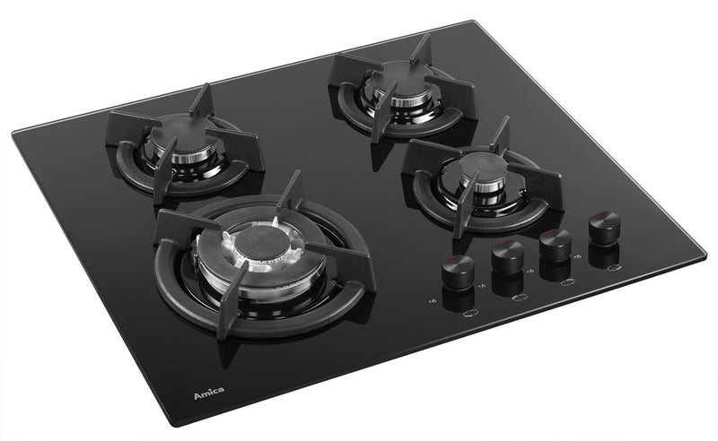 Amica PG6411SR hob Black Built-in Gas 4 zone(s)
