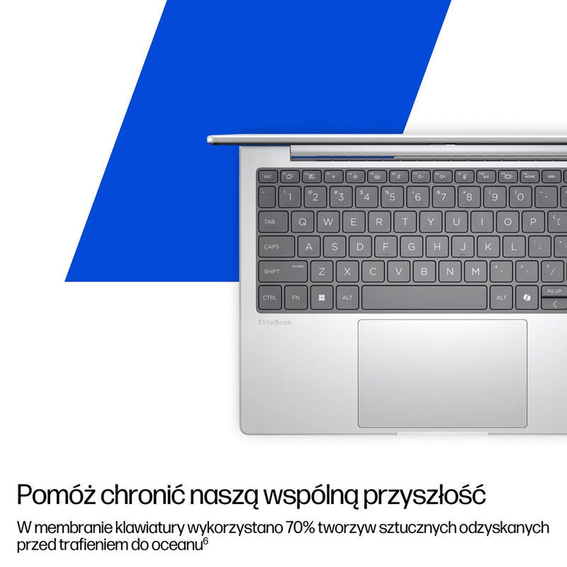 HP EliteBook 8 G1i Ultra 5 225U 16"WUXGA 400nits LBL AG 16GB DDR5 5600 SSD512 Intel® Arc™ Cam 5M+IR+ISP 62Wh W11Pro Aluminium Glacier Silver 3Y OnSite