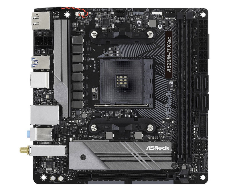 Asrock A520M-ITX/ac Sockel AM4 micro ATX