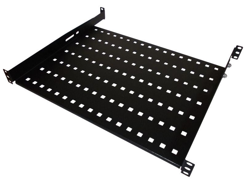 Alantec SA-P-19-1U-650-4-C-02 Festboden 19" 1HE Tiefe 650mm schwarz