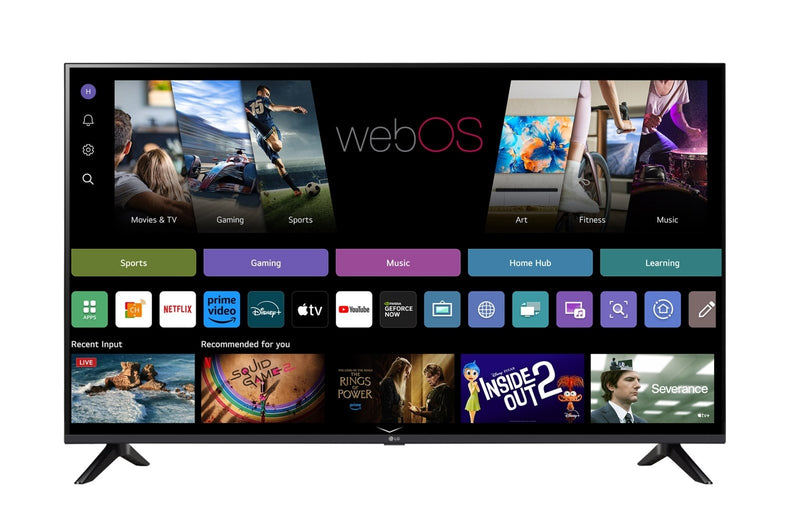 LG UHD AI 43UA73003LA TV 109.2 cm (43") 4K Ultra HD Smart TV Wi-Fi Black