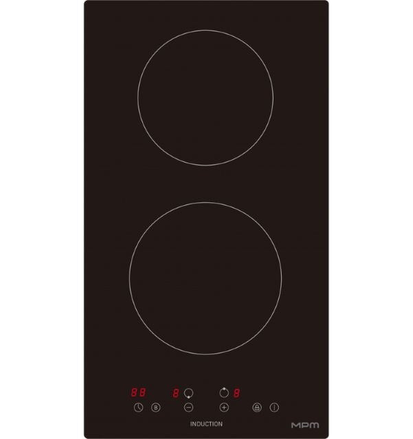 MPM-30-IM-12/N induction hob, black, 30 cm wide