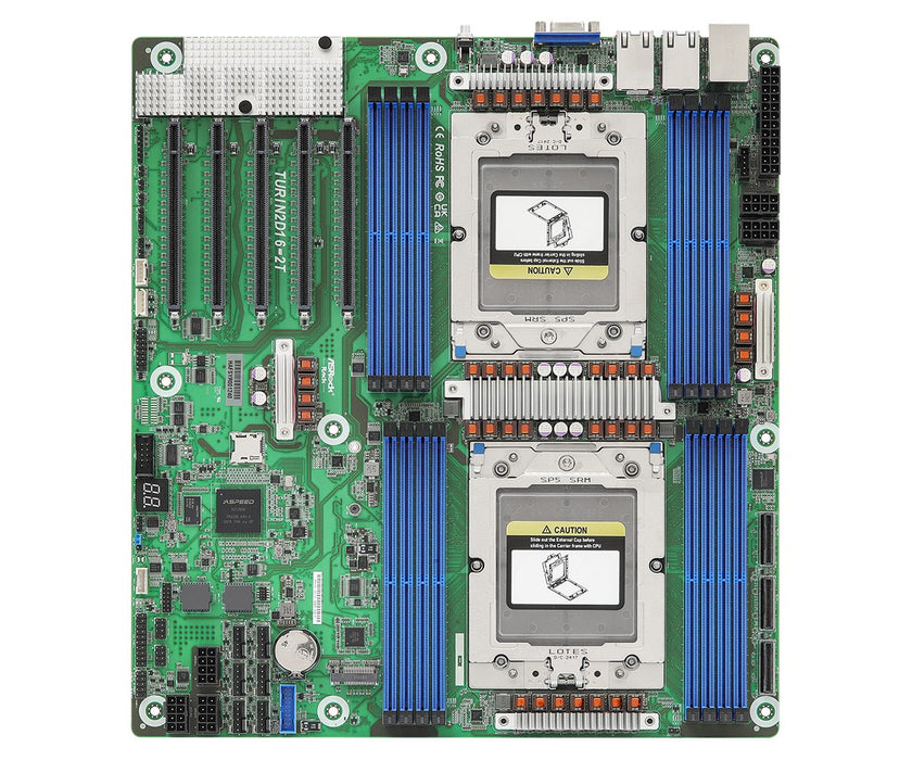 Asrock TURIN2D16-2T motherboard Socket SP5 EEB