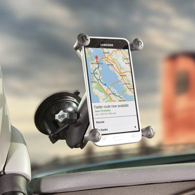 Support de téléphone RAM Mounts X-Grip grand modèle avec base à ventouse Twist-Lock
