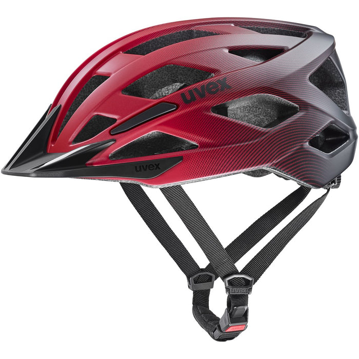 Bicycle helmet UVEX I-vo 2 56–60 cm, red/black matt