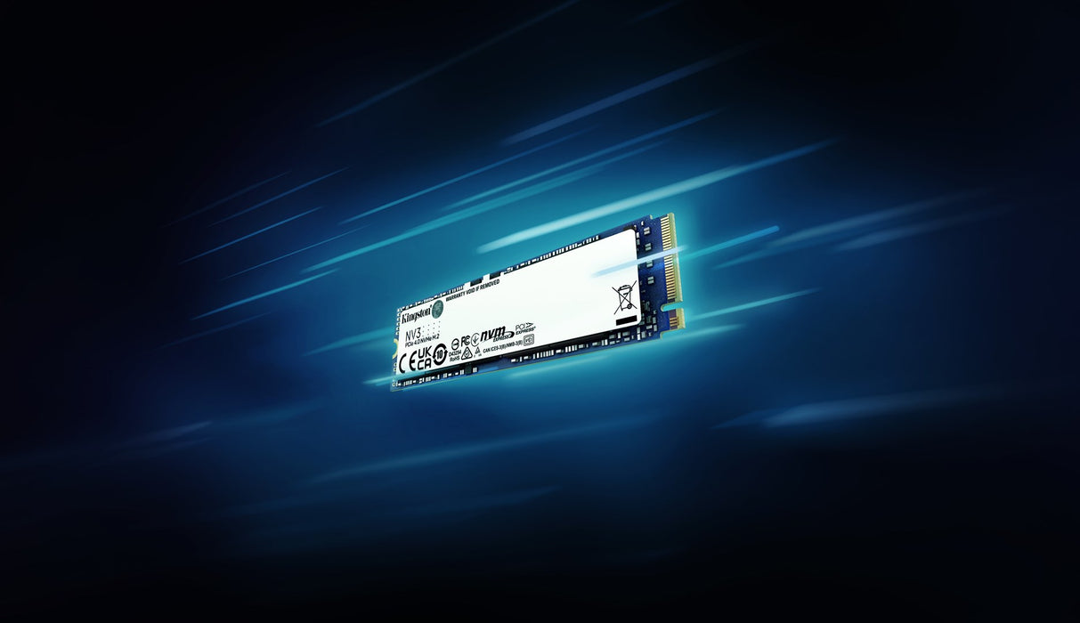Kingston NV3 - SSD - 500 GB - internal - M.2 2280 - PCIe 4.0 x4 (NVMe)