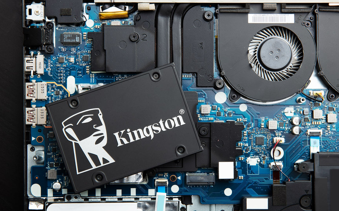 Kingston KC600 - SSD - encrypted - 512 GB - internal - 2.5" - SATA 6Gb/s - 256-bit AES - TCG Opal Encryption, Self-Encrypting Drive (SED)