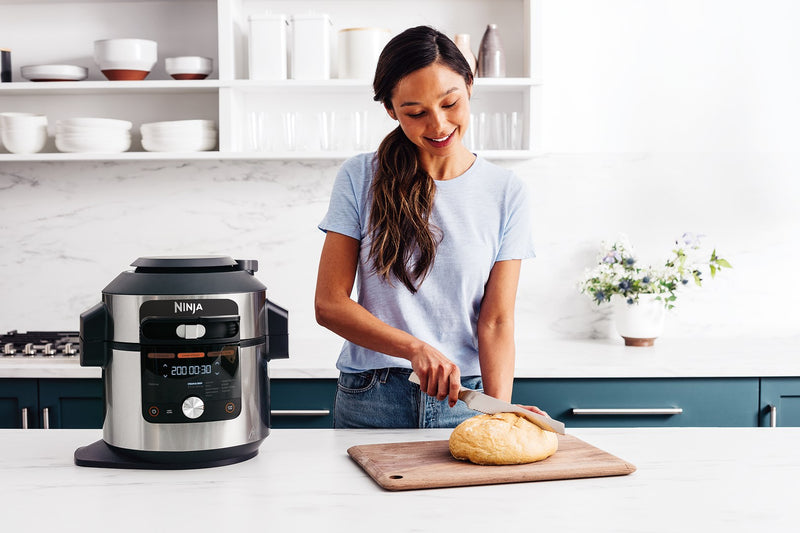 Ninja OL750EU multi cooker 7.5 L 1760 W Black, Stainless steel