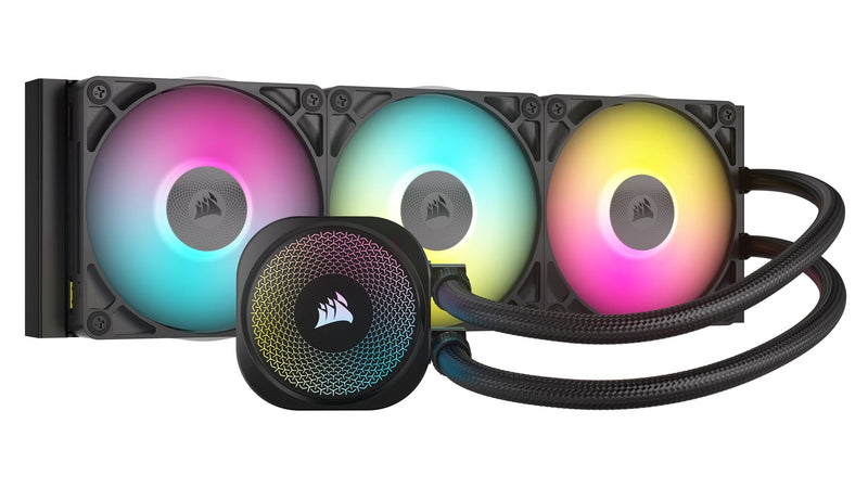 Corsair iCUE LINK TITAN RX RGB Prozessor All-in-one-Flüssigkeitskühler 12 cm Schwarz 1 Stk.