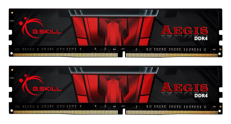 G.Skill Aegis F4-2400C17D-8GIS memory module 8 GB 2 x 4 GB DDR4 2400 MHz