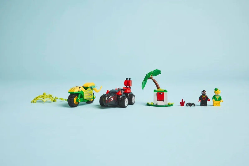 LEGO MARVEL 11198 Spin and Electro Dinosaur Vehicle Chase