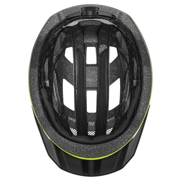 UVEX I-vo 2 Cycling Helmet 60–64 cm, Neon Yellow/Black Matt