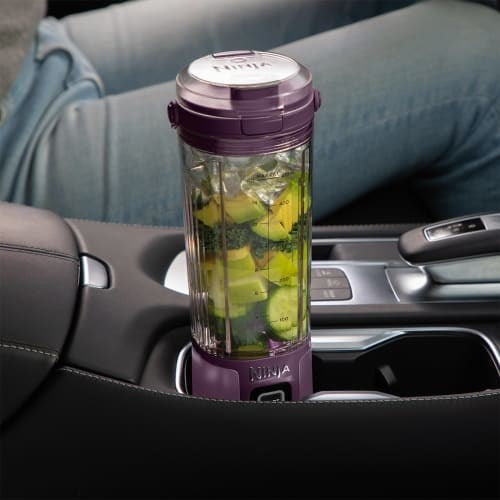 Ninja BC151EUPR blender Portable blender Purple, Transparent