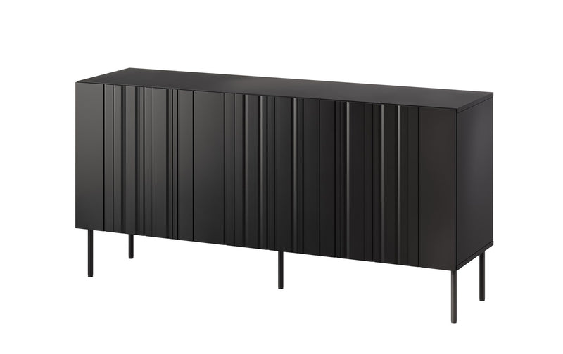 Cama Chest of drawers ISLA 150.5x40x75 matte black
