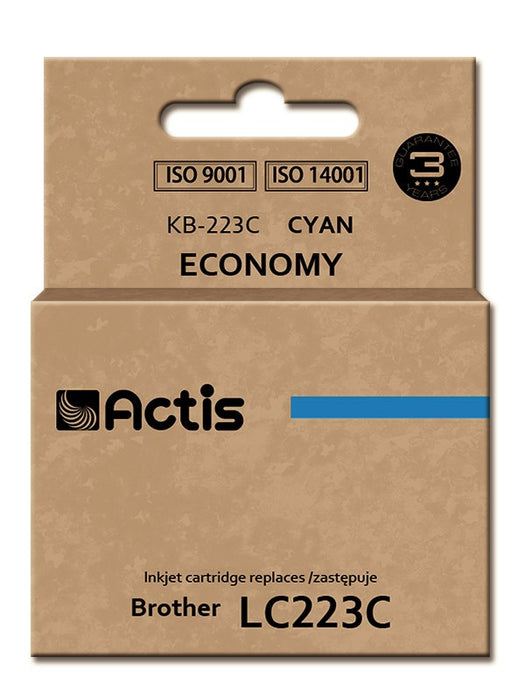 Actis KB-223C ink (replacement for Brother LC223C; Standard; 10 ml; cyan)