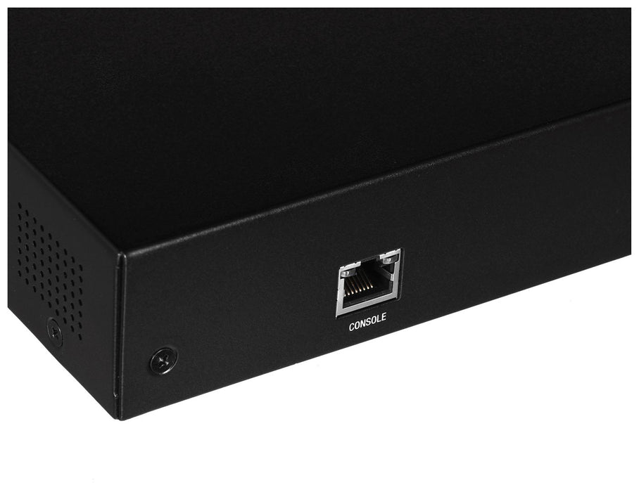 Ubiquiti ES-24-250W network switch Managed L2/L3 Gigabit Ethernet (10/100/1000) Power over Ethernet (PoE) 1U Black