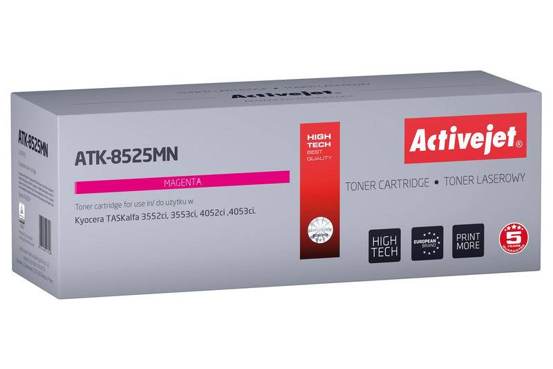 Activejet ATK-8525MN Toner (ersetzt Kyocera TK-8525M; Supreme; 20000 Seiten; Magenta)