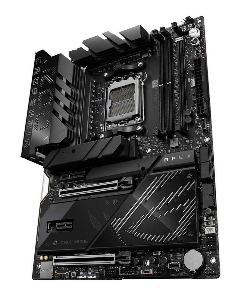 ASUS ROG CROSSHAIR X870E APEX - Motherboard - ATX - Socket AM5 - AMD X870E Chipset - USB4, USB-C 3.2 Gen2, USB 3.2 Gen 2, USB 3.2 Gen 1, USB-C 3.2 Gen