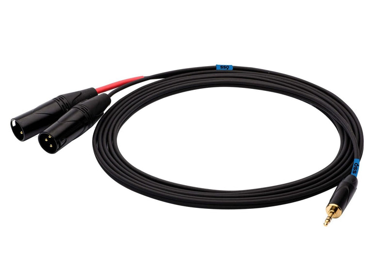 SSQ MIXLR3 - Cable Jack Stereo 3,5 mm - 2x XLR 3 m