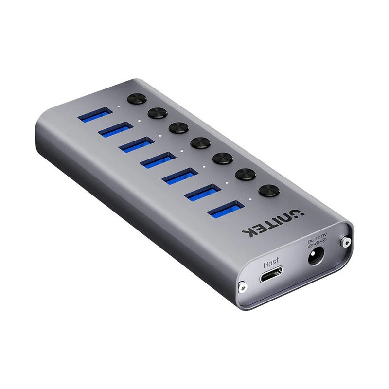 USB-A 3.0 5 Gbit/s Hub mit 7-in-1 Schalter Unitek H1314A01-EU