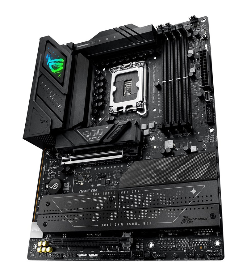 ASUS ROG STRIX B860-F GAMING WIFI - Motherboard - ATX - LGA1851 Socket - B860 Chipset - USB4, USB 3.2 Gen 2, USB-C 3.2 Gen 2x2, USB 3.2 Gen 1 - Wi-Fi