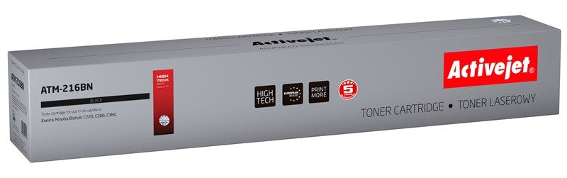 Activejet ATM-216BN Tonerkartusche (ersetzt Konica Minolta TN216BK; Supreme; 29000 Seiten; schwarz)