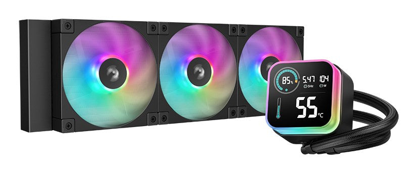 DeepCool LQ360 Processor Liquid cooling kit 12 cm Black 1 pc(s)