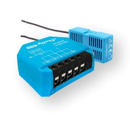 SHELLY 1L Gen3 WiFi relay without neutral wire
