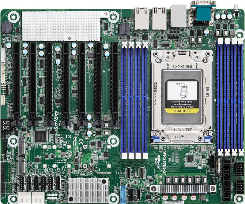Asrock WRX80D8-2T motherboard AMD WRX80 Socket sWRX8 ATX