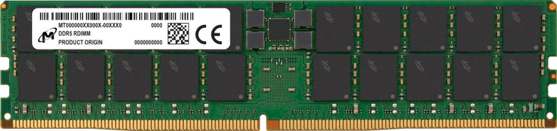 Micron RDIMM DDR5 64GB 4800MHz MTC40F2046S1RC48BA1R