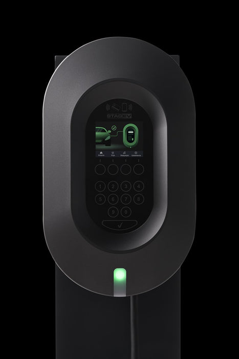 STAG EV STAG-EV-WB-11KW - car battery charger 230/400 V AC (L-N / L-L), 3-phase Graphite, White