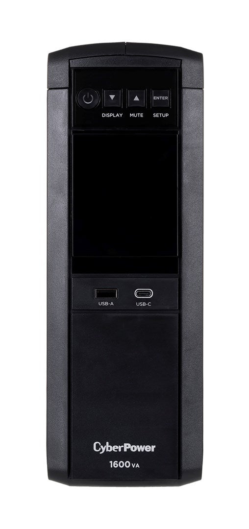 CyberPower CP1600EPFCLCD uninterruptible power supply (UPS) Line-Interactive 1.6 kVA 1000 W 6 AC outlet(s)