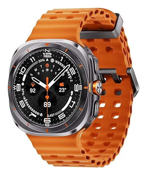 Samsung Galaxy Watch Ultra 3.81 cm (1.5") AMOLED 47 mm Digital 480 x 480 pixels Touchscreen 4G Grey, Titanium Wi-Fi GPS (satellite)