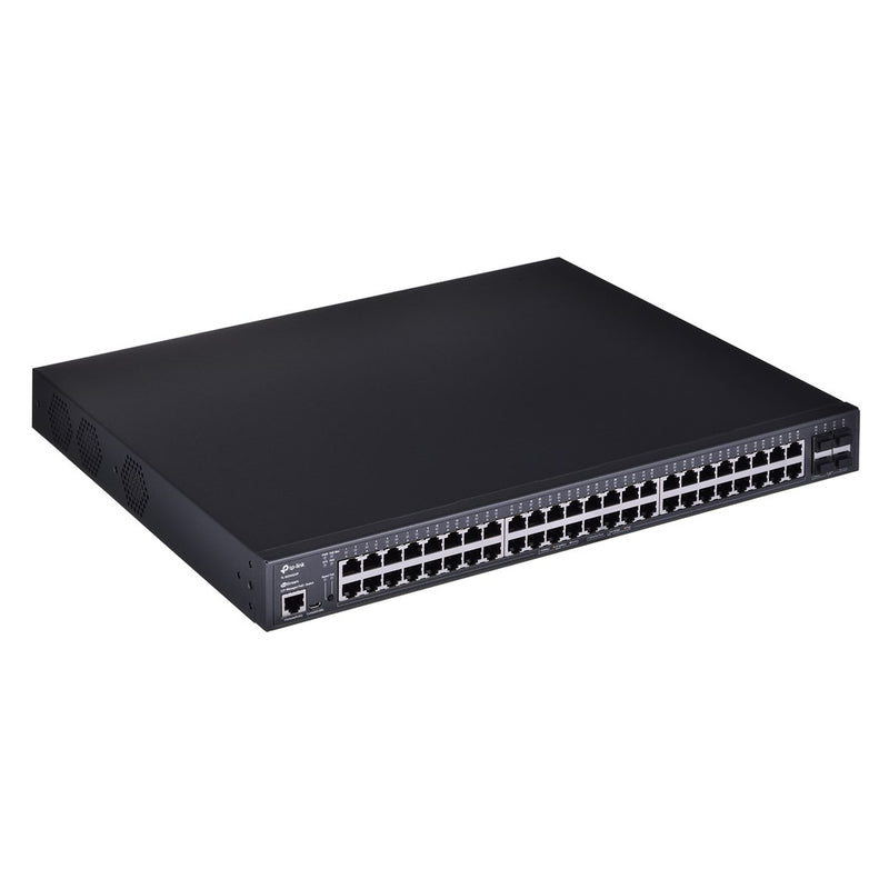TP-Link TL-SG3452XP JetStream™ 48-Port Gigabit and 4-Port 10GE SFP+ L2+ Managed Switch with 48-Port PoE+