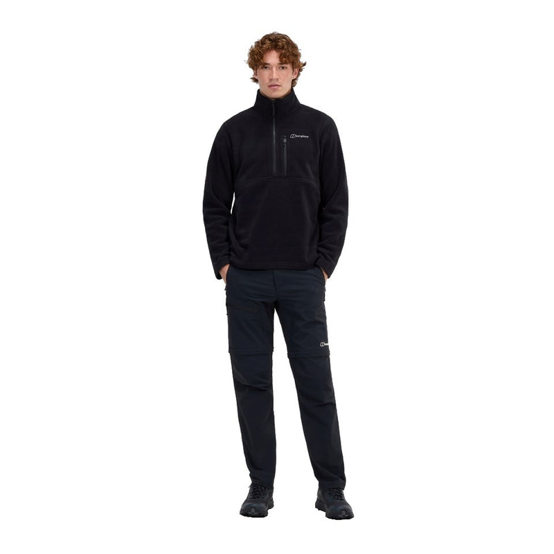 Berghaus Hillwalker IA Shell Jacket, size M, black + Berghaus Prism PT HZ Sweatshirt, size M, black
