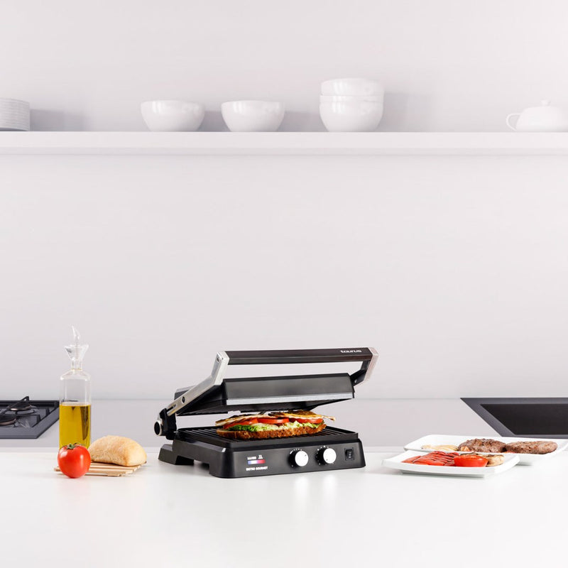 Taurus Bistro Gourmet 2600 W 2-in-1 contact grill