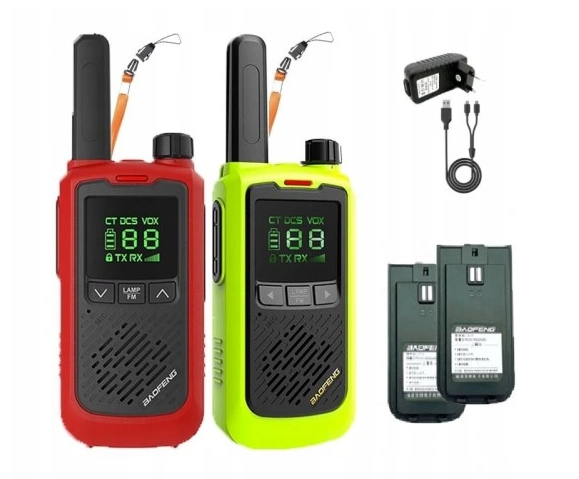 Walkie-Talkie Baofeng BF-T17 Black, 2 pieces
