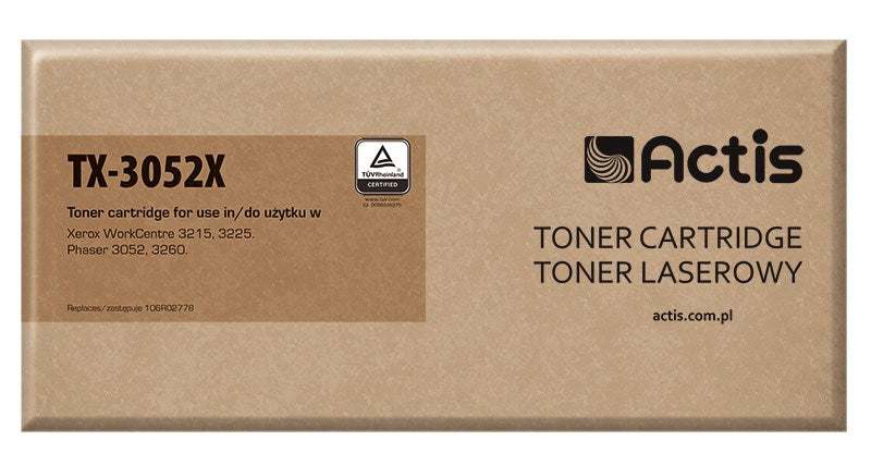 Actis TX-3052X Toner (ersetzt Xerox 106R02778; Standard; 3000 Seiten; schwarz)