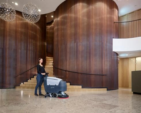 NILFISK Cleaning machine powered by gel batteries 9087390020