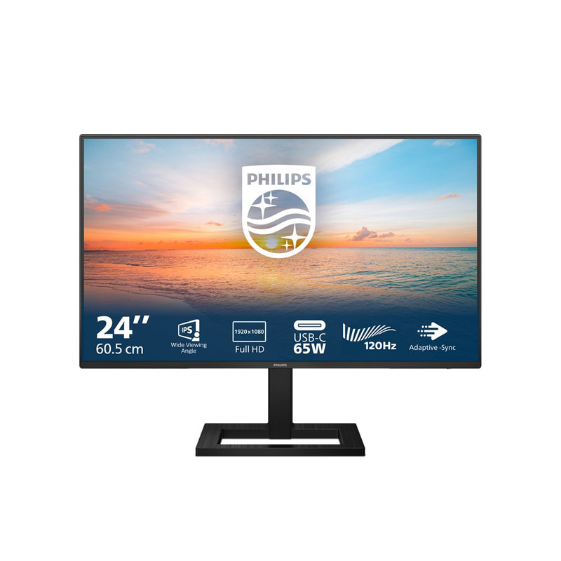 Écran d'ordinateur Philips série 1000 24E1N1300AE/00 60,5 cm (23,8") 1920 x 1080 pixels Full HD LCD Noir