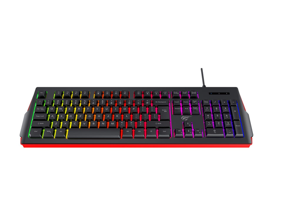Havit KB866L - gaming keyboard (black and red)