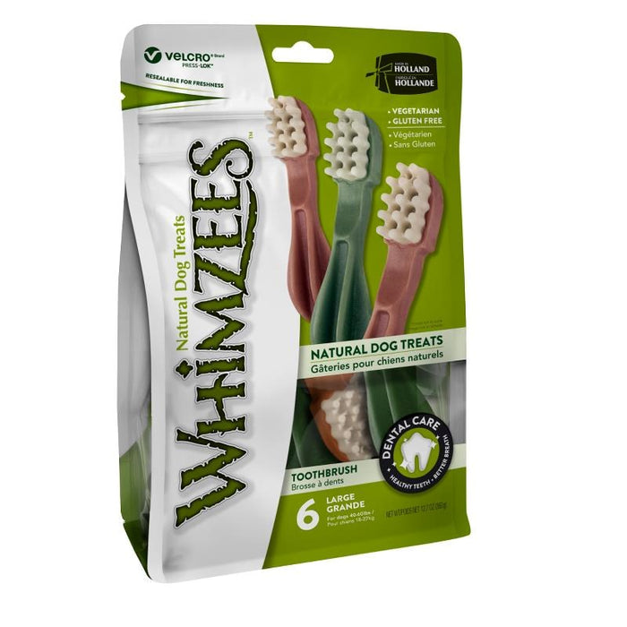 WHIMZEES Toothbrush Dog Chew L - 6 pcs.