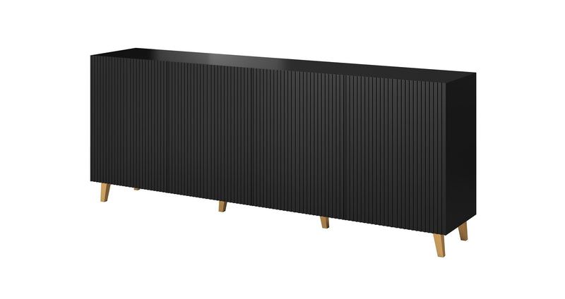 Cama Commode PAFOS 200x42x82 Black matt