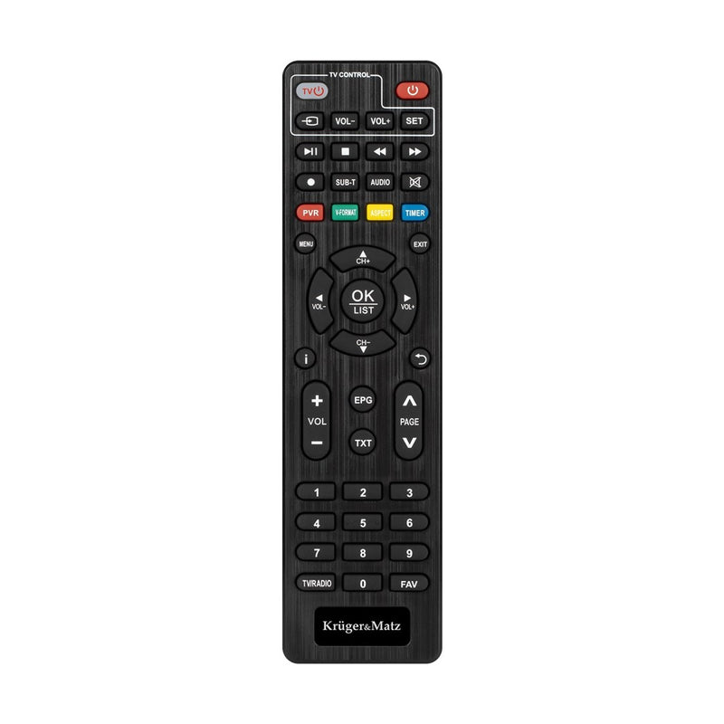 KRUGER & MATZ mini Tuner DVB-T2 H.265 HEVC KM9998
