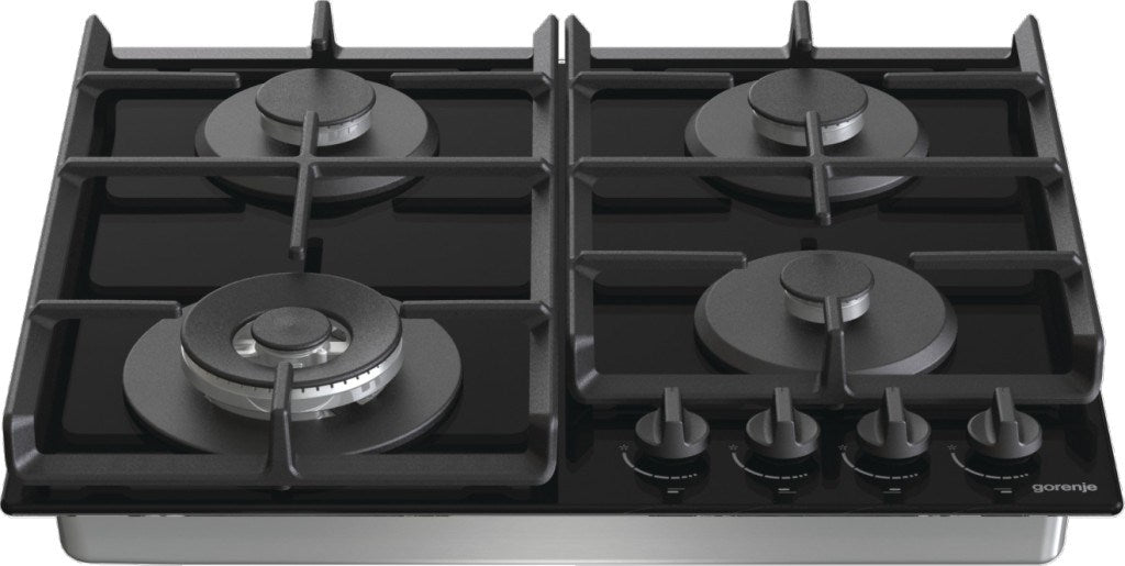 Gorenje GTW641EB hob Black Built-in 60 cm Gas 4 zone(s)