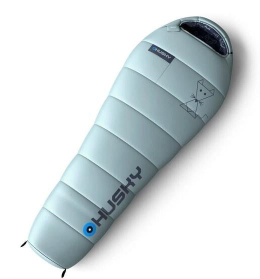 Husky Kids Mystic Children’s Sleeping Bag, 145 cm, Light Blue